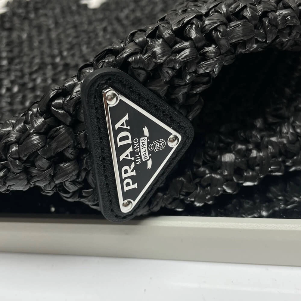 Prada Crochet tote bag(high-end grade) Vibrant 2905