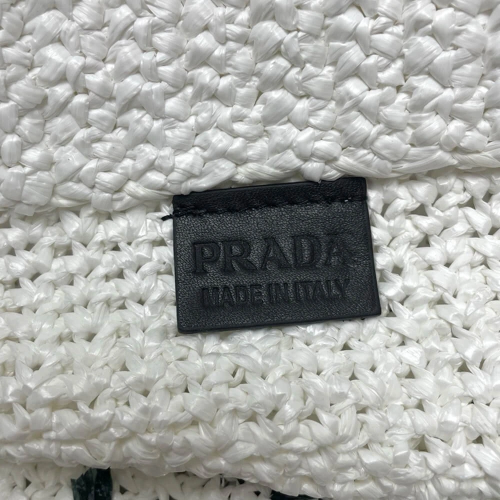 Prada Crochet tote bag(high-end grade) Flexible 2958