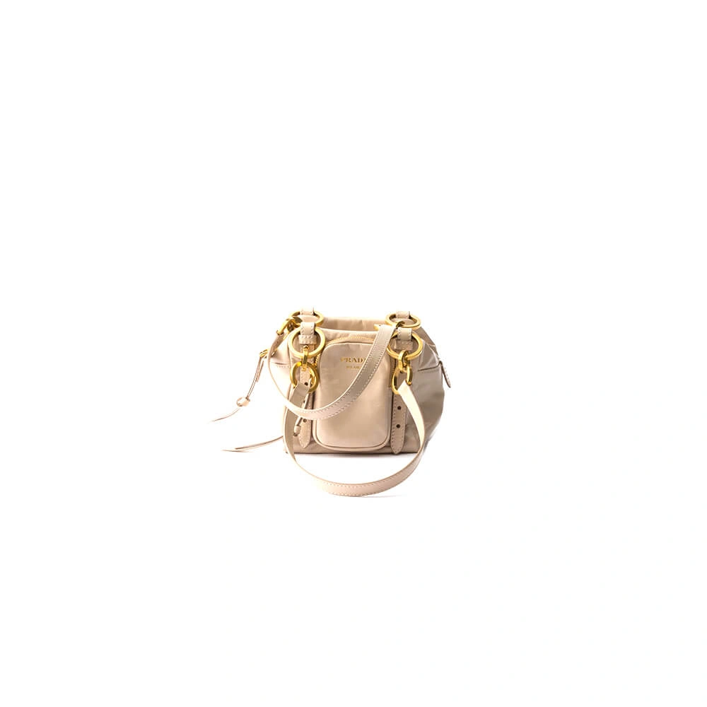 GoodFit Prada Dangle leather top-handle mini-bag(HIGH-END GRADE) 3039