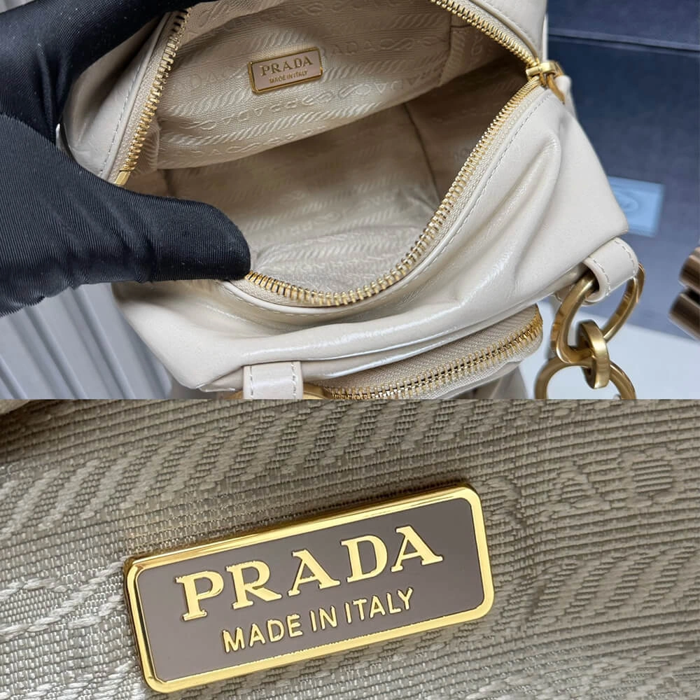 GoodFit Prada Dangle leather top-handle mini-bag(HIGH-END GRADE) 3039