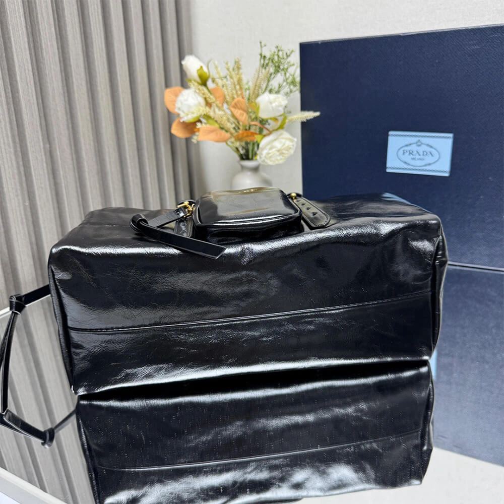 Prada Dangle medium leather top-handle bag(HIGH-END GRADE) Youthful 3051