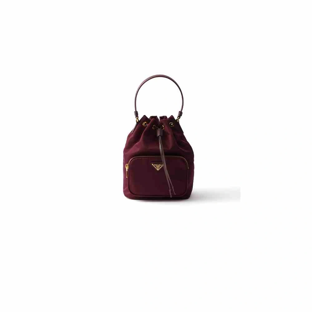 Elegant Prada Duet Re-Nylon bucket bag 2933
