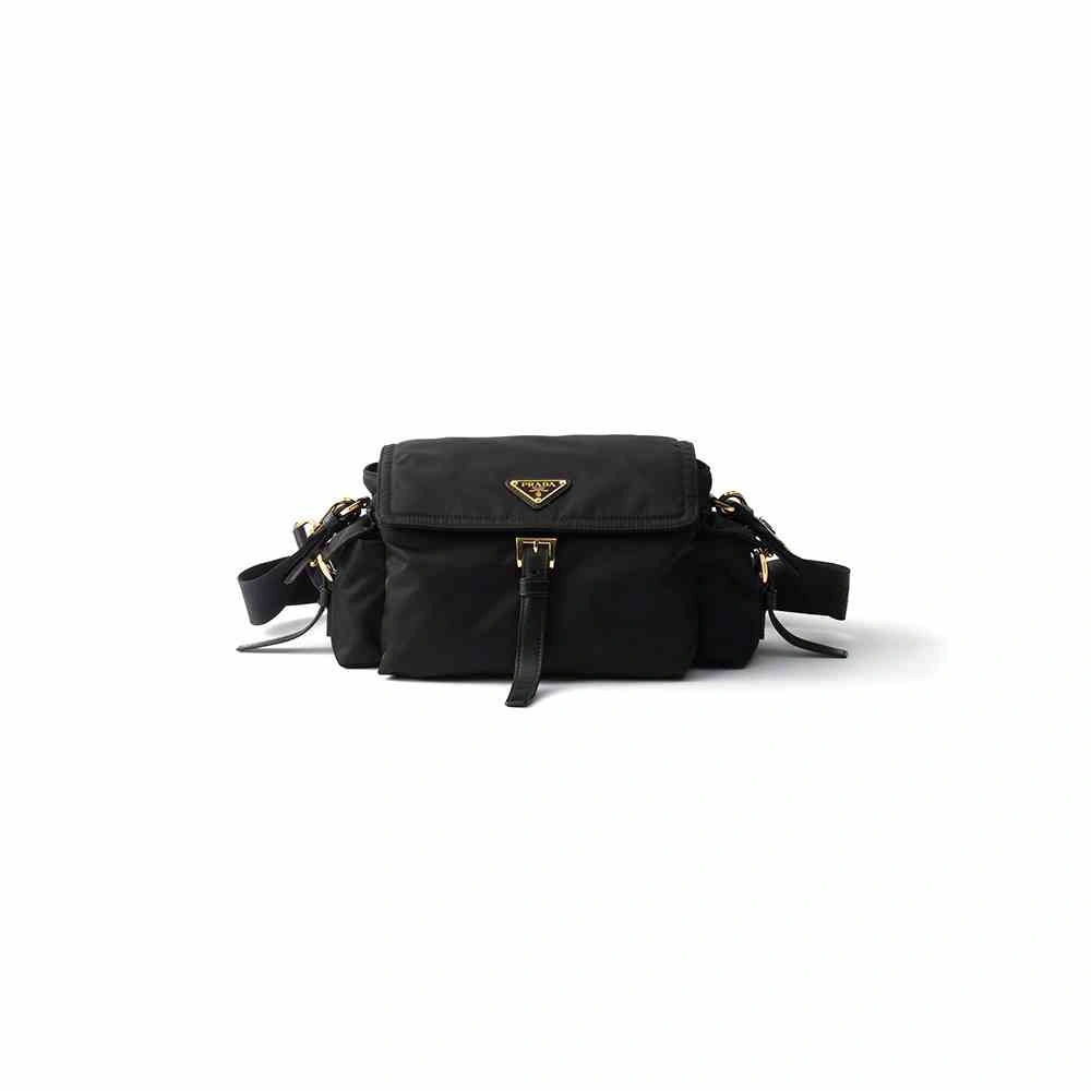 Prada Explore medium Re-Nylon shoulder bag with flap GoAnywhere 2989