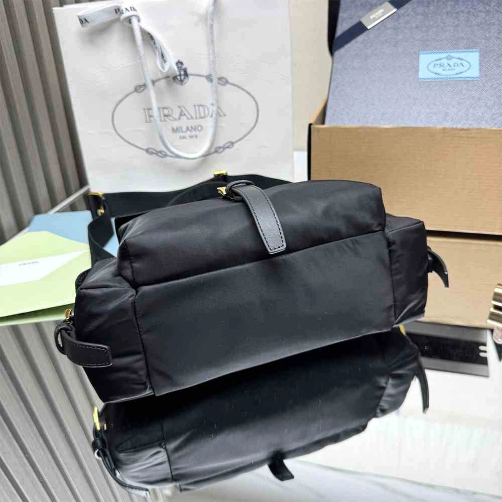 Prada Explore medium Re-Nylon shoulder bag with flap GoAnywhere 2989