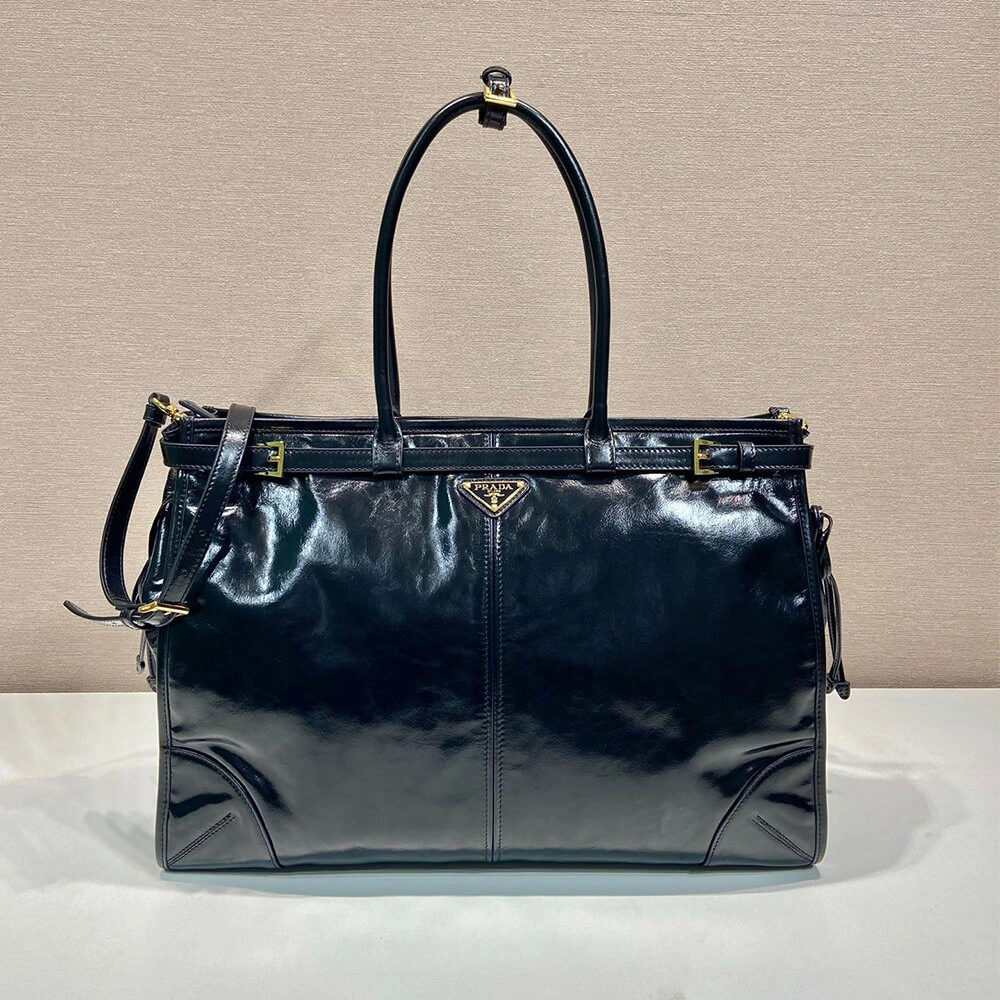 WaterResistant Prada Extra large leather handbag(high-end grade) 3003