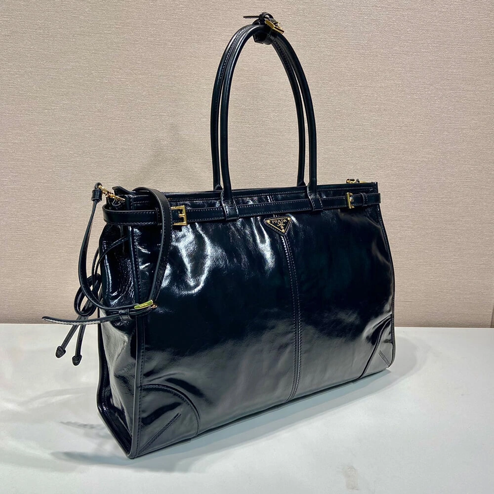 WaterResistant Prada Extra large leather handbag(high-end grade) 3003