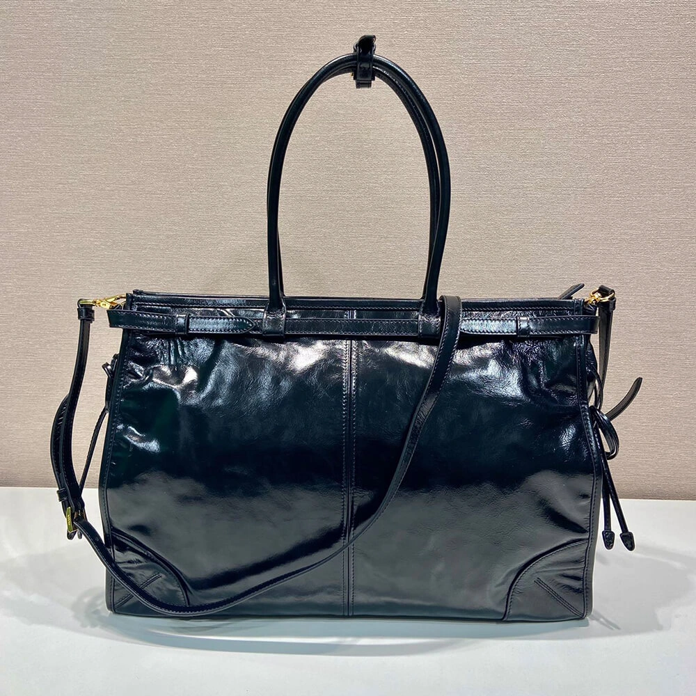 WaterResistant Prada Extra large leather handbag(high-end grade) 3003