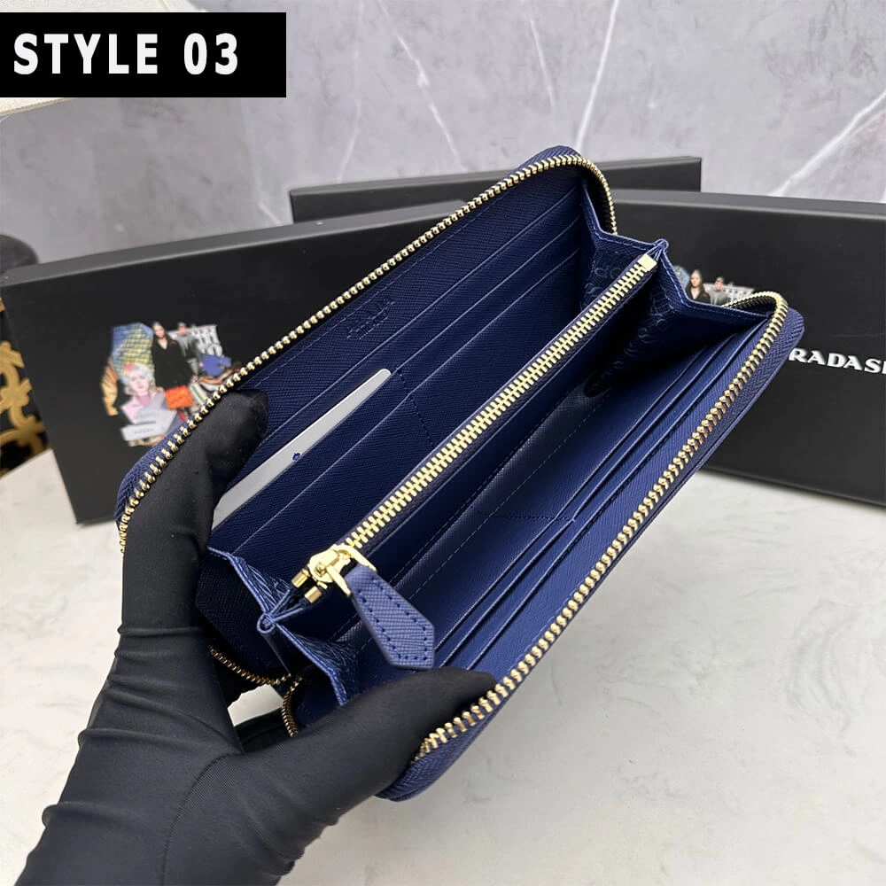 FashionForward Prada Large Saffiano Leather Wallet 3038