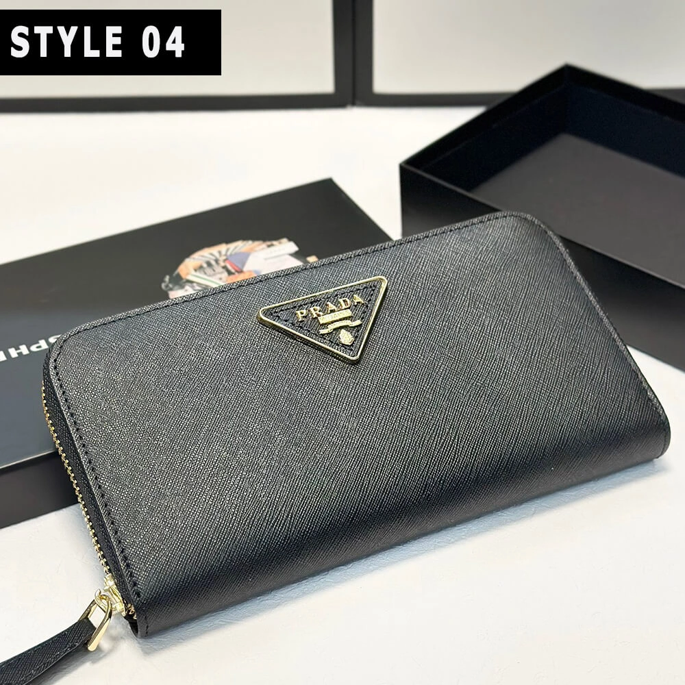 FashionForward Prada Large Saffiano Leather Wallet 3038