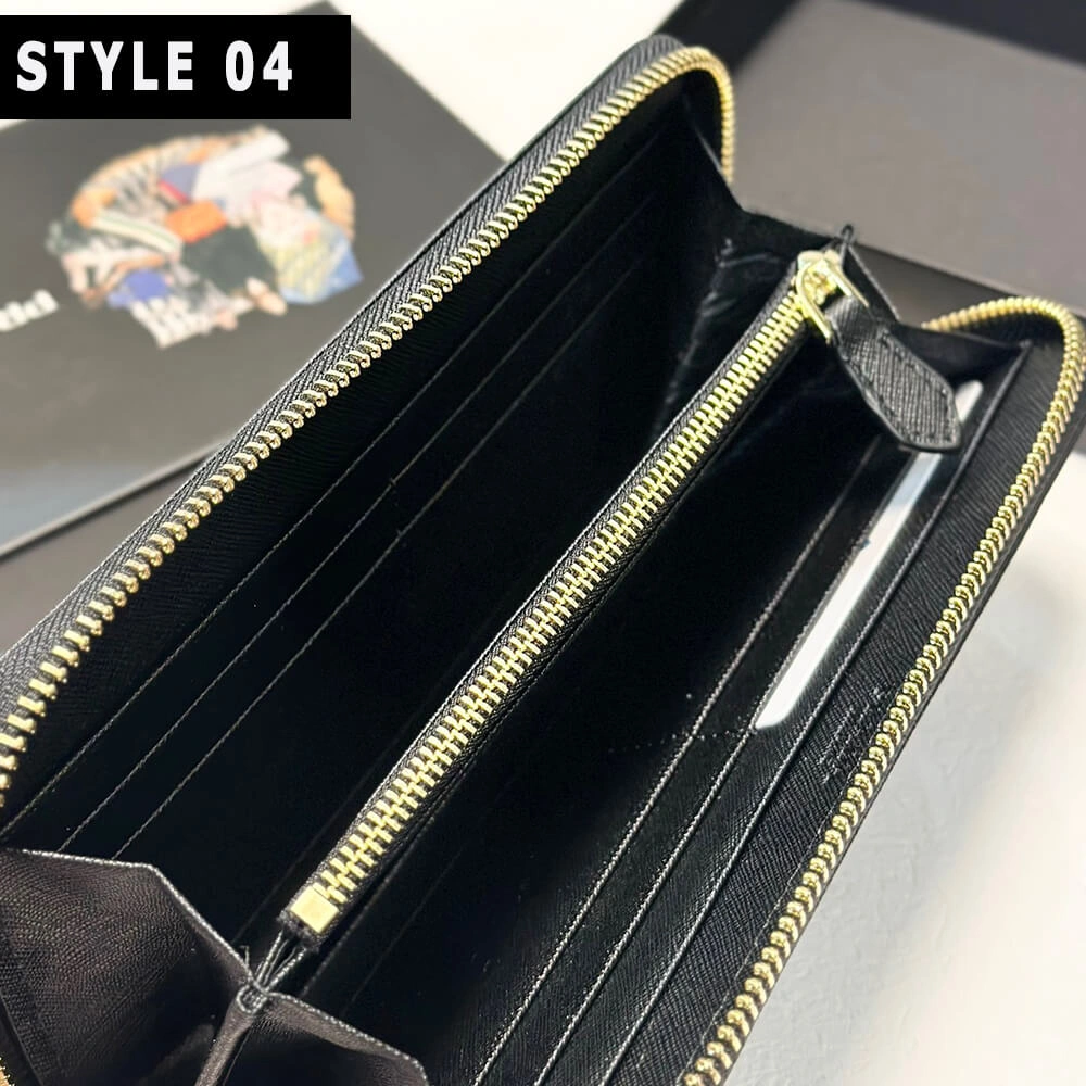 FashionForward Prada Large Saffiano Leather Wallet 3038