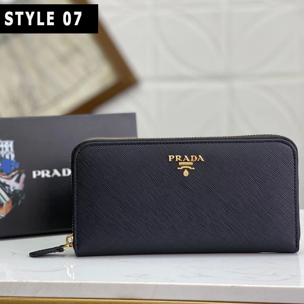 FashionForward Prada Large Saffiano Leather Wallet 3038