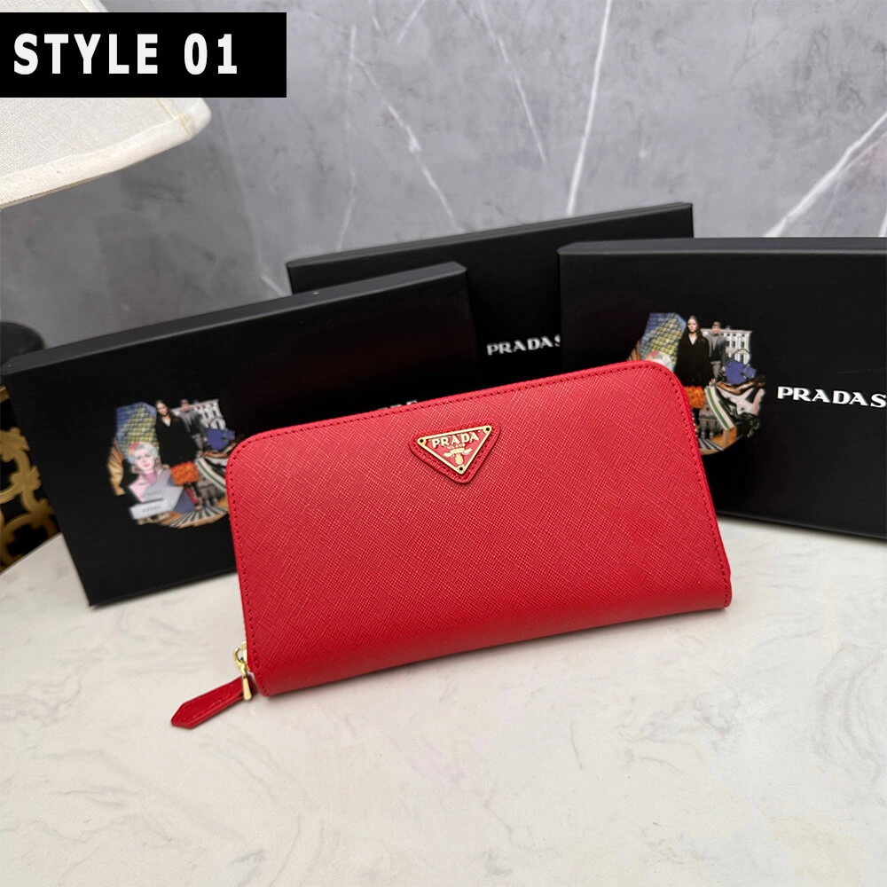 FashionForward Prada Large Saffiano Leather Wallet 3038