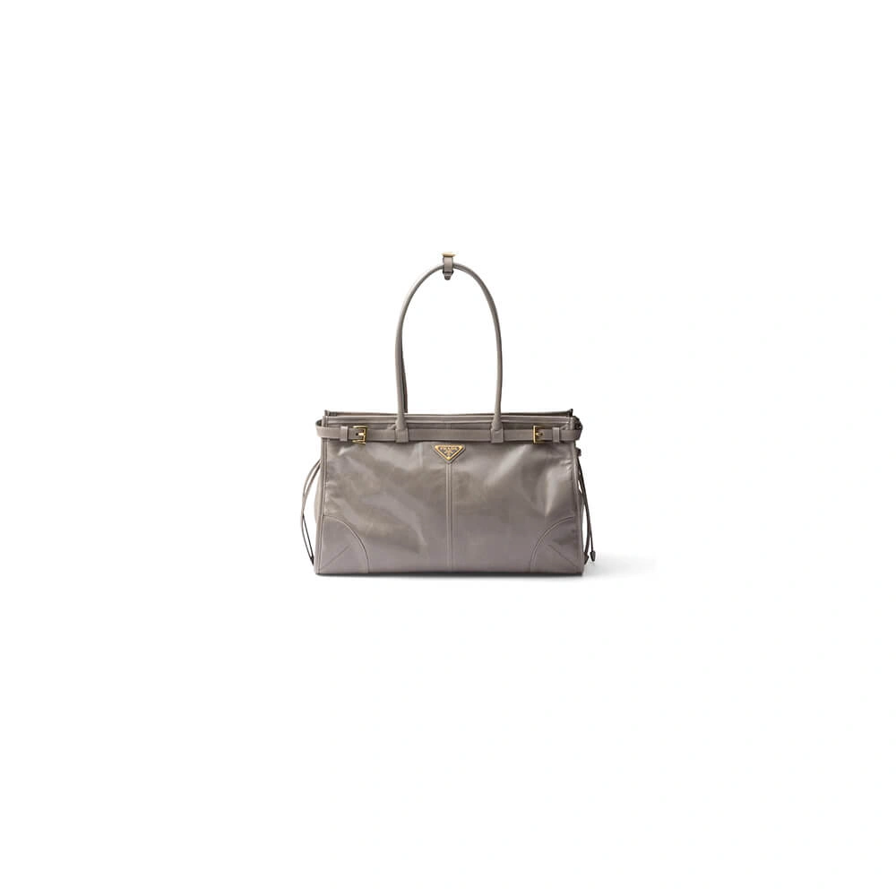 Snug Prada Large leather handbag(high-end grade) 3004