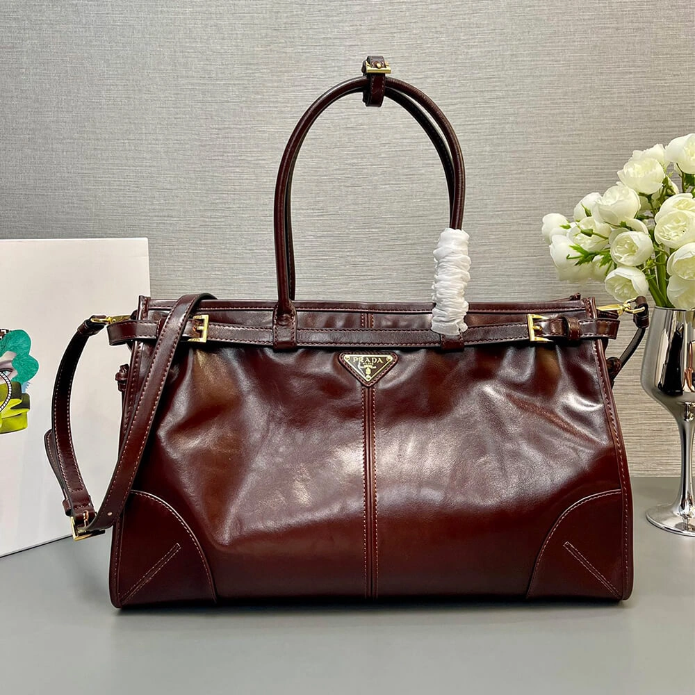 Prada Large leather handbag(high-end grade) FashionForward 3006