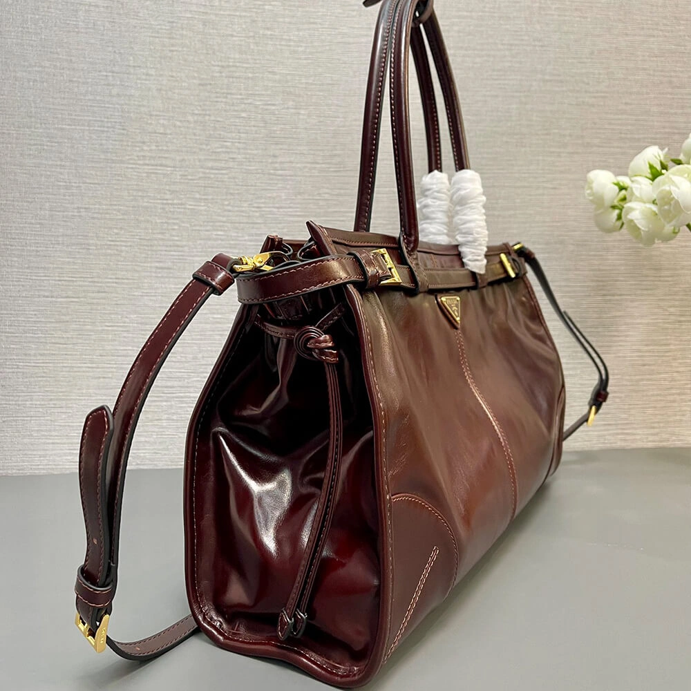 Prada Large leather handbag(high-end grade) FashionForward 3006