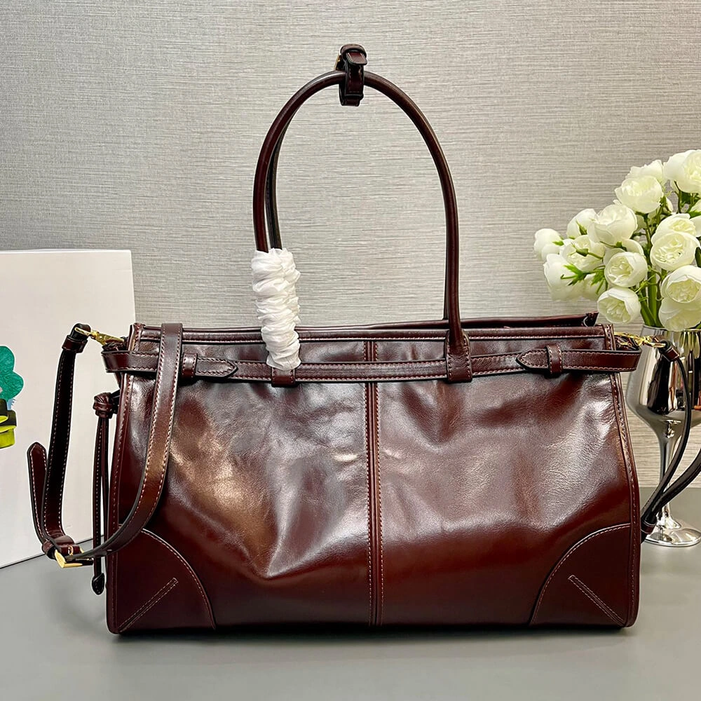 Prada Large leather handbag(high-end grade) FashionForward 3006