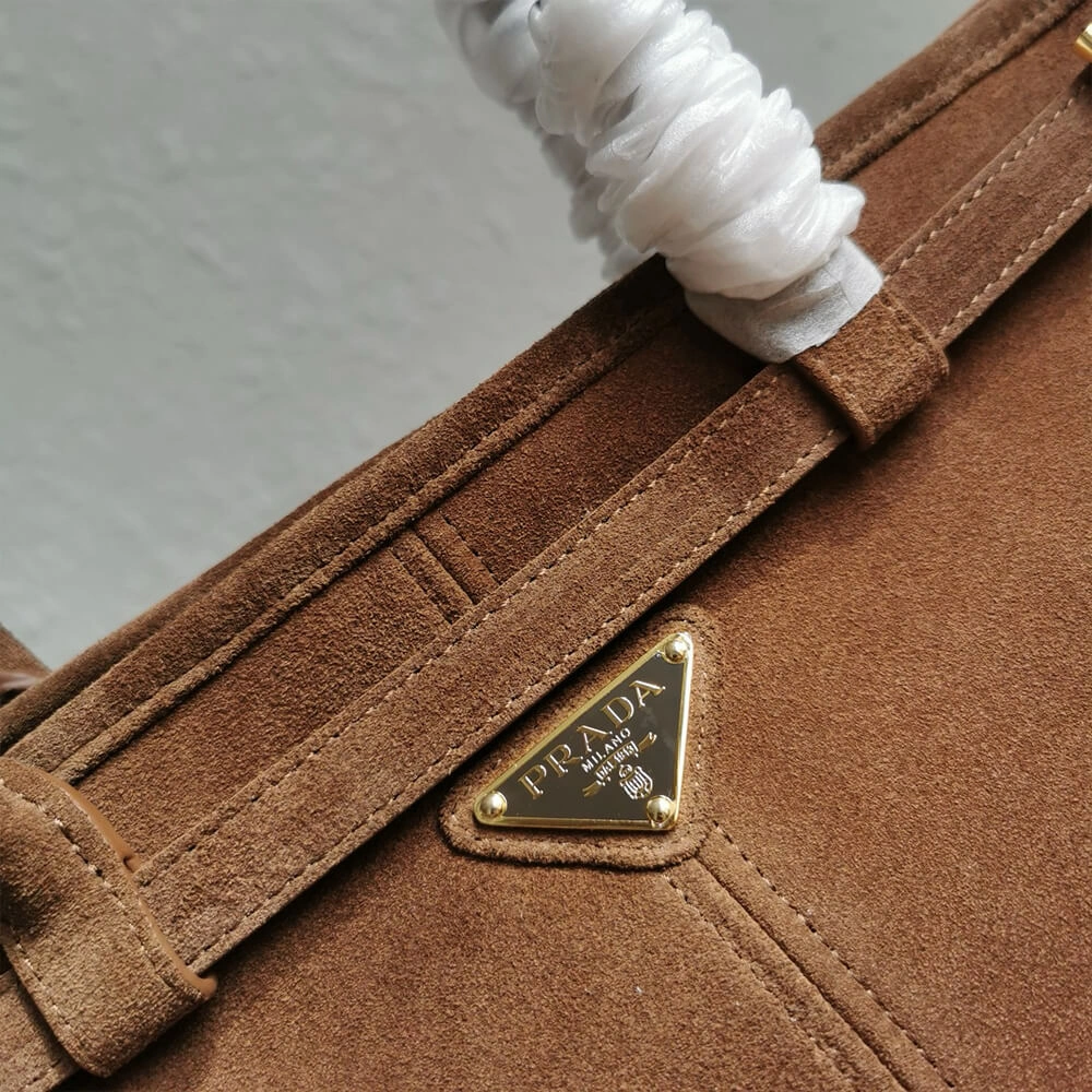 Prada Large leather handbag(high-end grade) Classic 2987