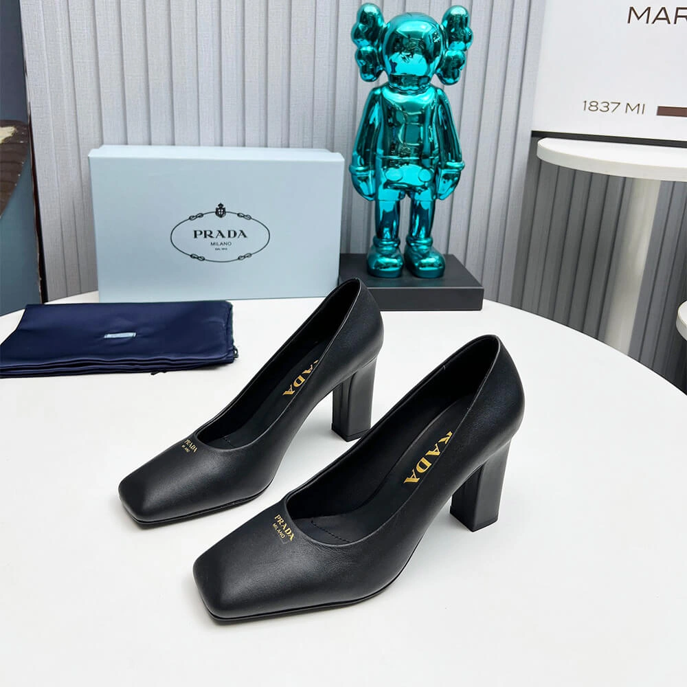 Premium Prada Leather Pumps 85 mm 3467