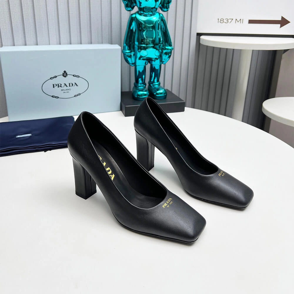 Premium Prada Leather Pumps 85 mm 3467