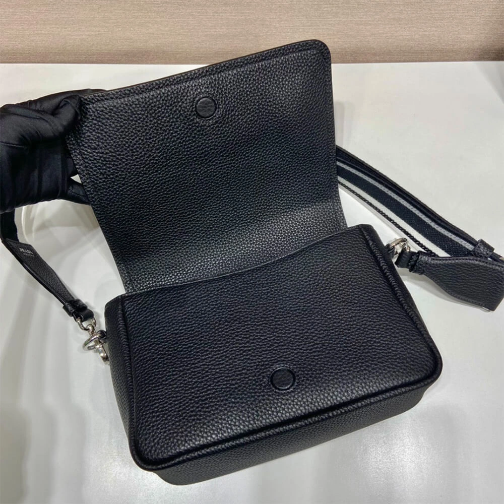Prada Leather shoulder bag(high-end grade) Original 3021