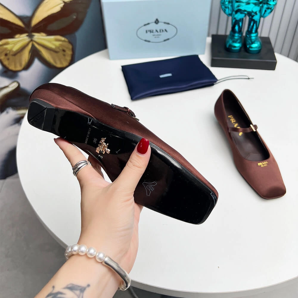 Prada Mary Jane Ballerinas Refined 3448