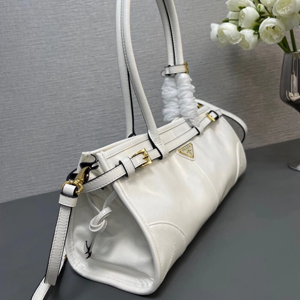 Prada Medium leather handbag(high-end grade) EasyMatch 2975