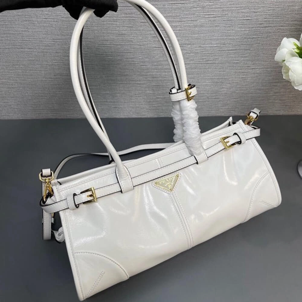Prada Medium leather handbag(high-end grade) EasyMatch 2975