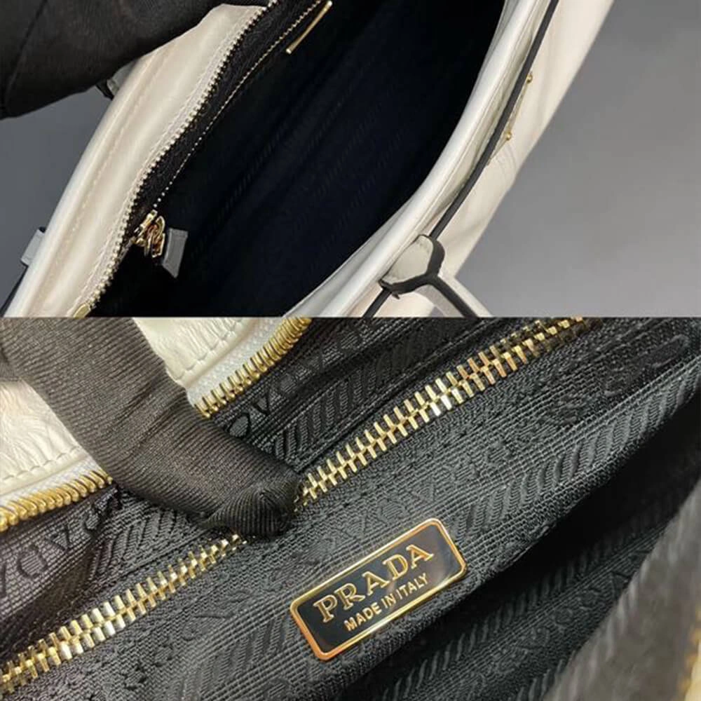Prada Medium leather handbag(high-end grade) EasyMatch 2975