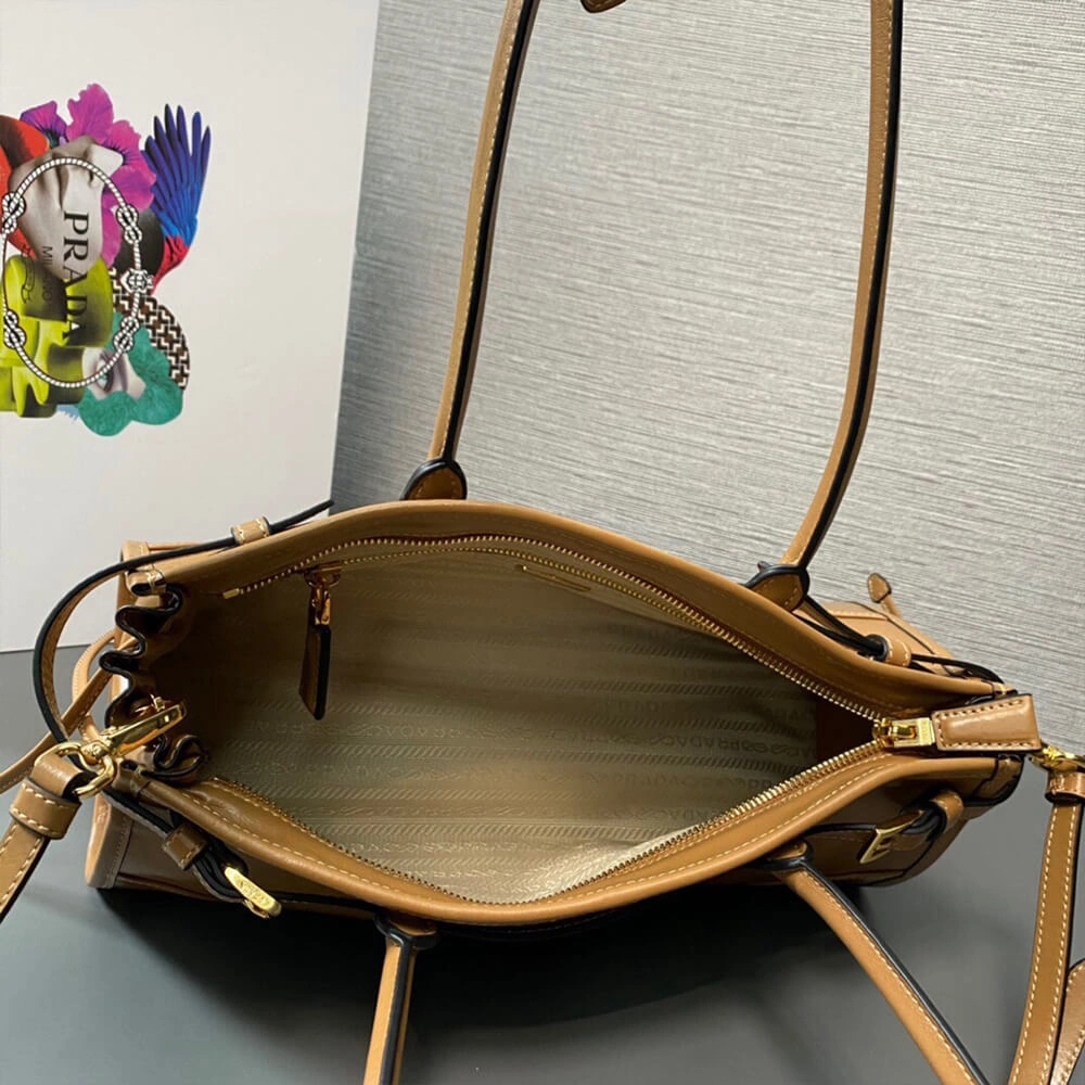 Prada Medium leather handbag(high-end grade) Sporty 2979