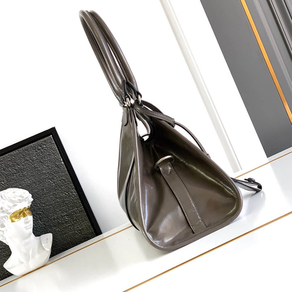 TechFriendly Prada Medium leather tote bag(high-end grade) 3040