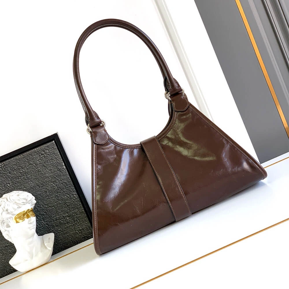 Refined Prada Medium leather tote bag(high-end grade) 3036
