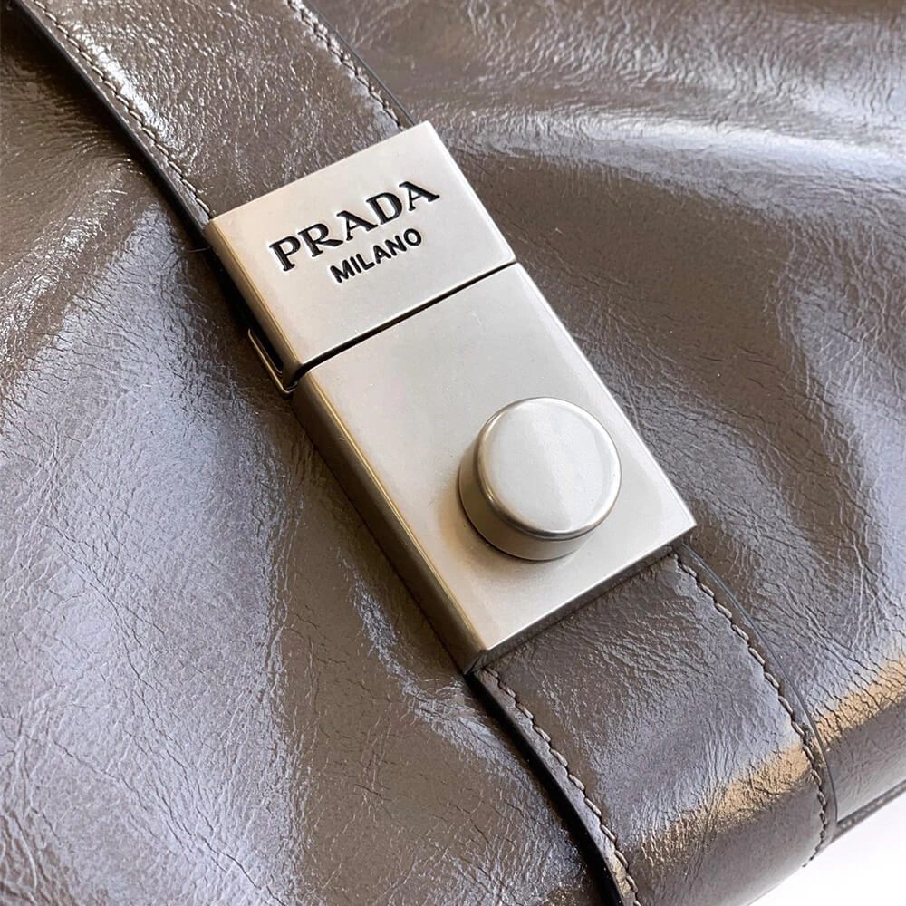 TechFriendly Prada Medium leather tote bag(high-end grade) 3040