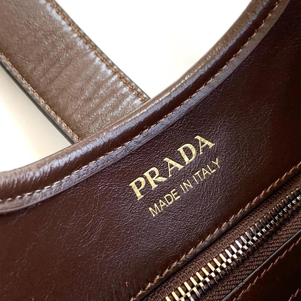 Refined Prada Medium leather tote bag(high-end grade) 3036