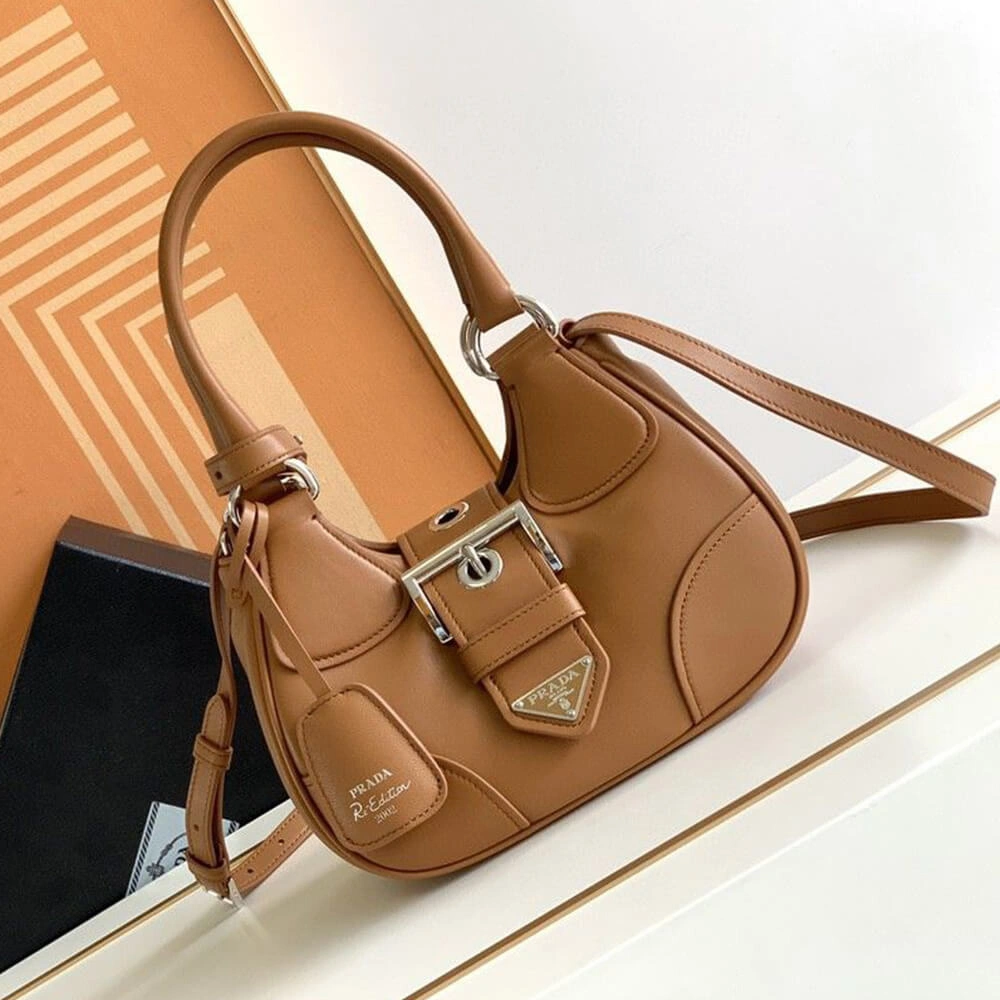 Original Prada Moon padded nappa-leather bag 3000