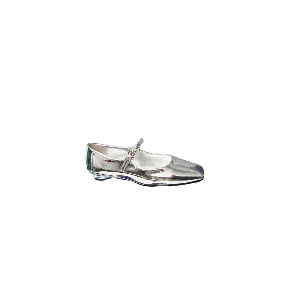 Prada Patent Leather Mary Jane Ballerinas MoistureWicking 3469