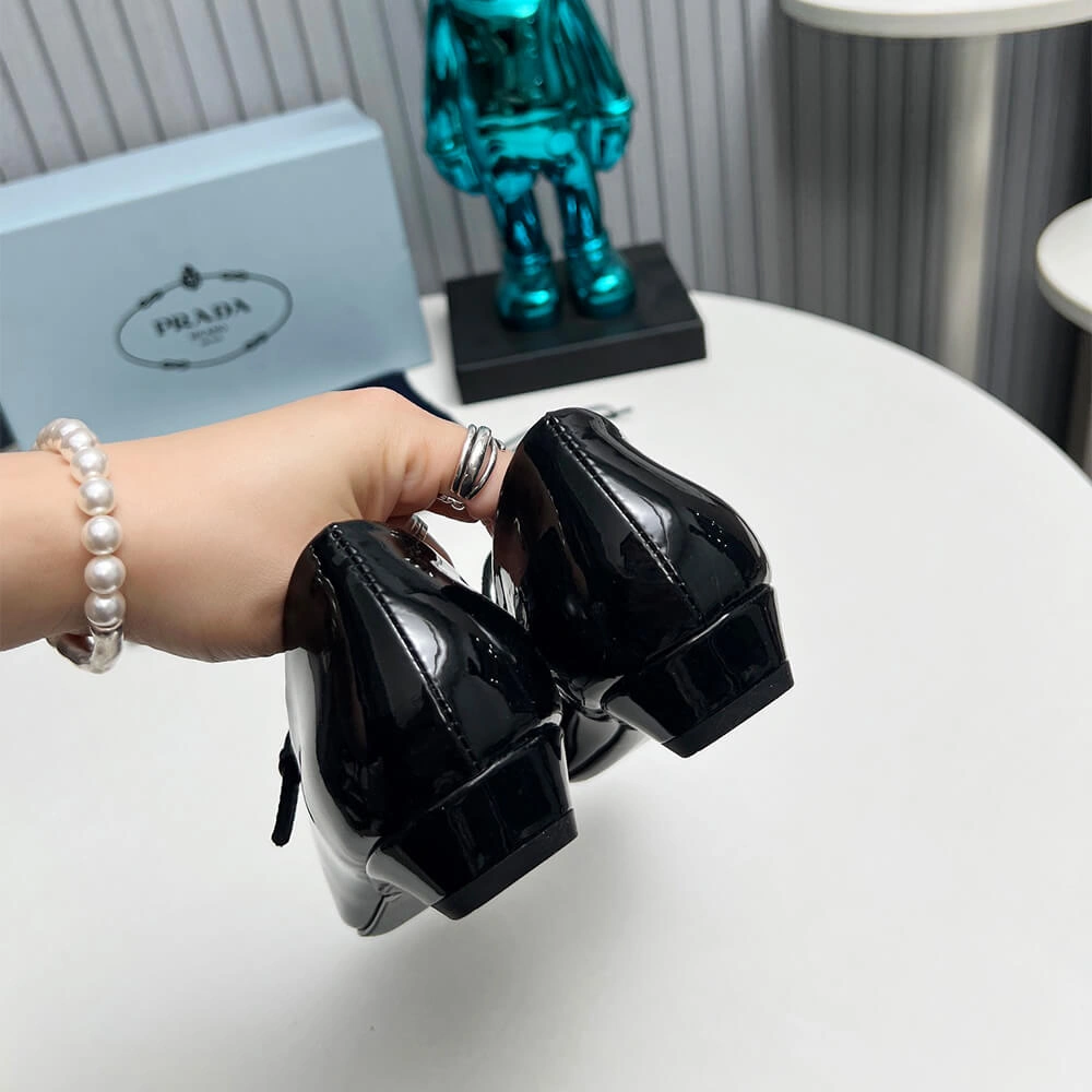 Prada Patent Leather Mary Jane Ballerinas GoodFit 3471