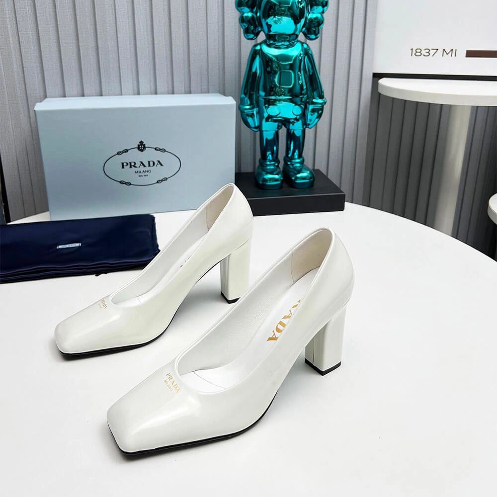 Prada Patent Leather Pumps 85mm ComfortFit 3468