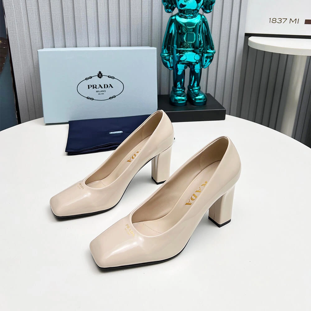 Classic Prada Patent Leather Pumps 85mm 3481