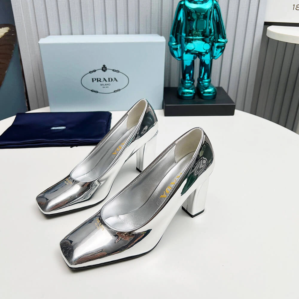Prada Patent Leather Pumps 85mm FreshLook 3463