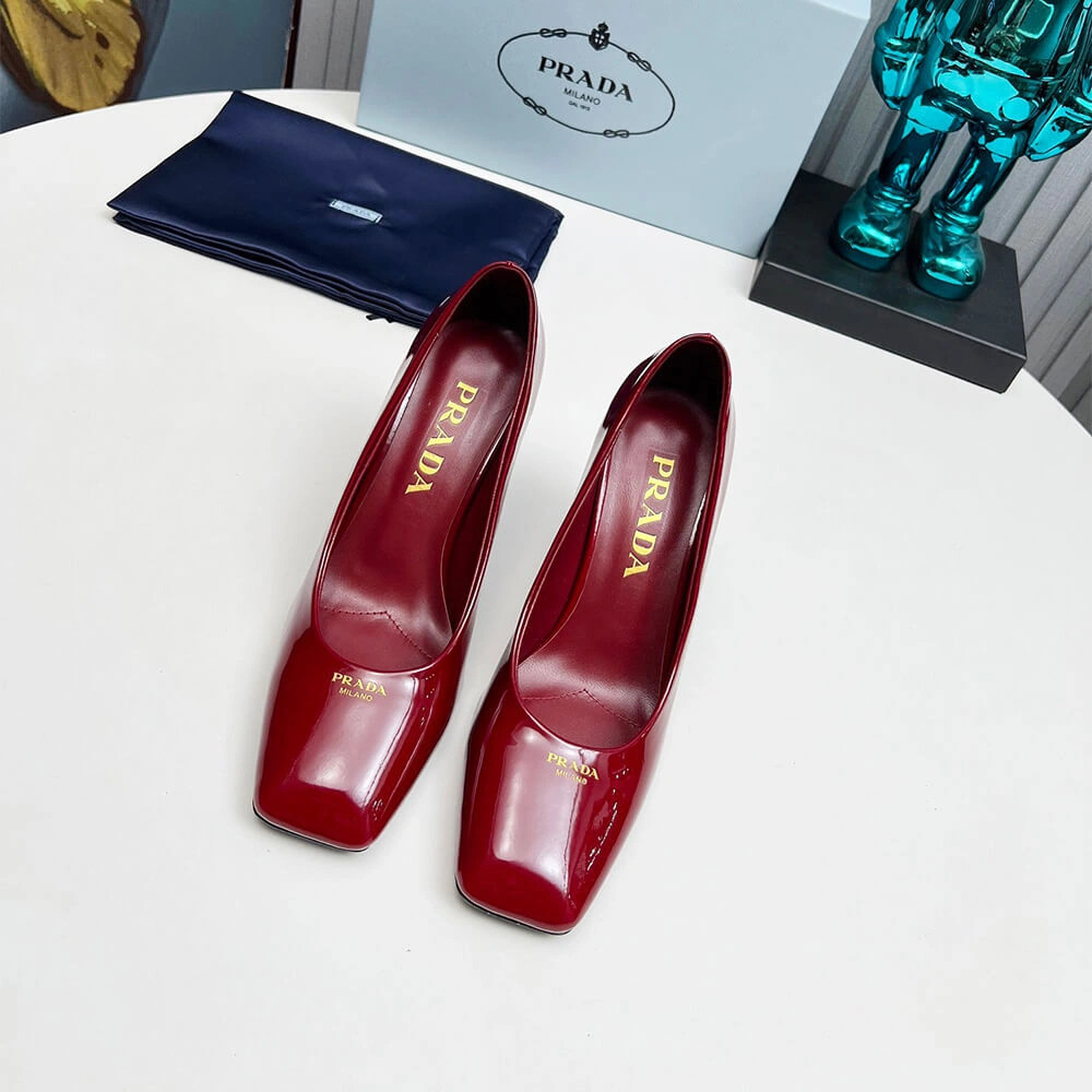 Prada Patent Leather Pumps 85mm EasyMatch 3473