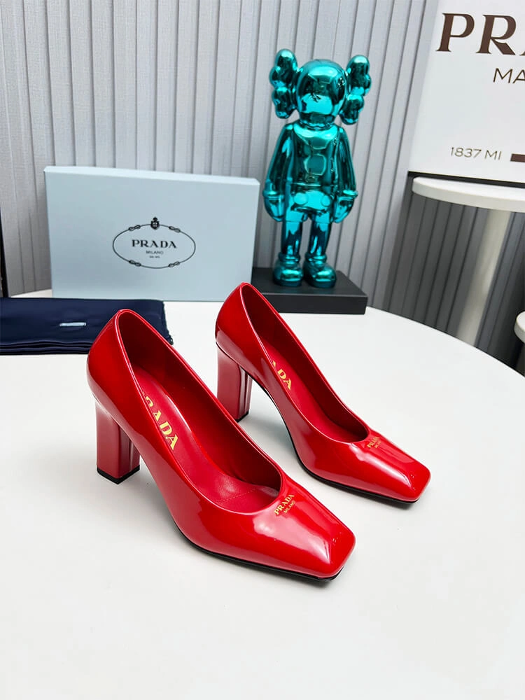 TimelessDesign Prada Patent Leather Pumps 85mm 3479