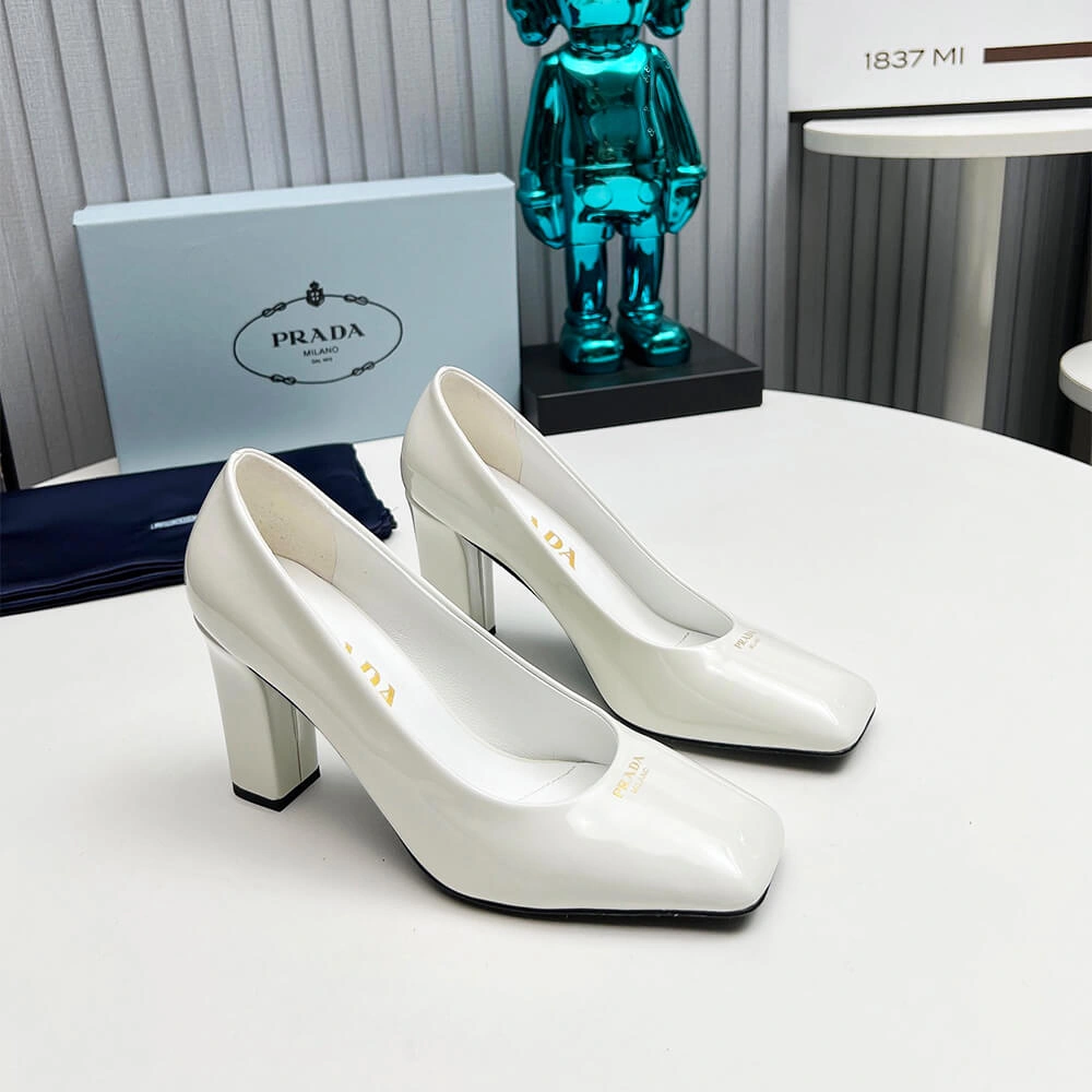 Prada Patent Leather Pumps 85mm ComfortFit 3468