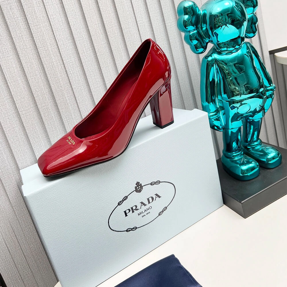Prada Patent Leather Pumps 85mm EasyMatch 3473