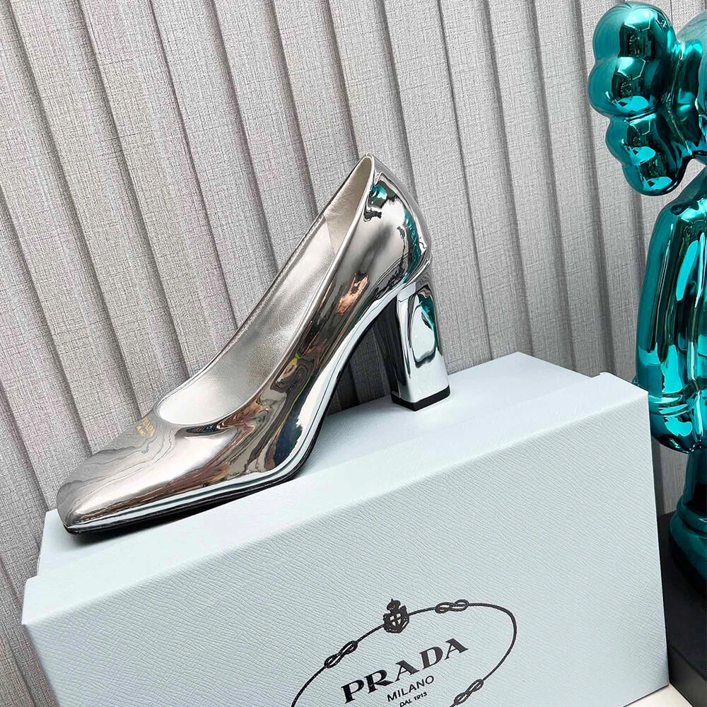 Prada Patent Leather Pumps 85mm FreshLook 3463