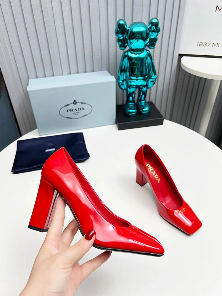 TimelessDesign Prada Patent Leather Pumps 85mm 3479