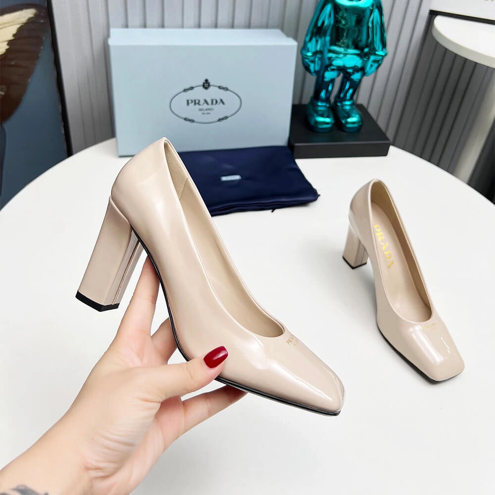 Classic Prada Patent Leather Pumps 85mm 3481