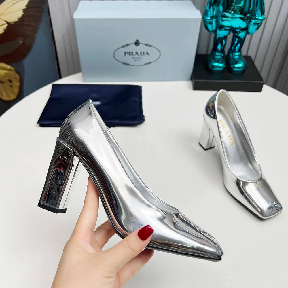 Prada Patent Leather Pumps 85mm FreshLook 3463