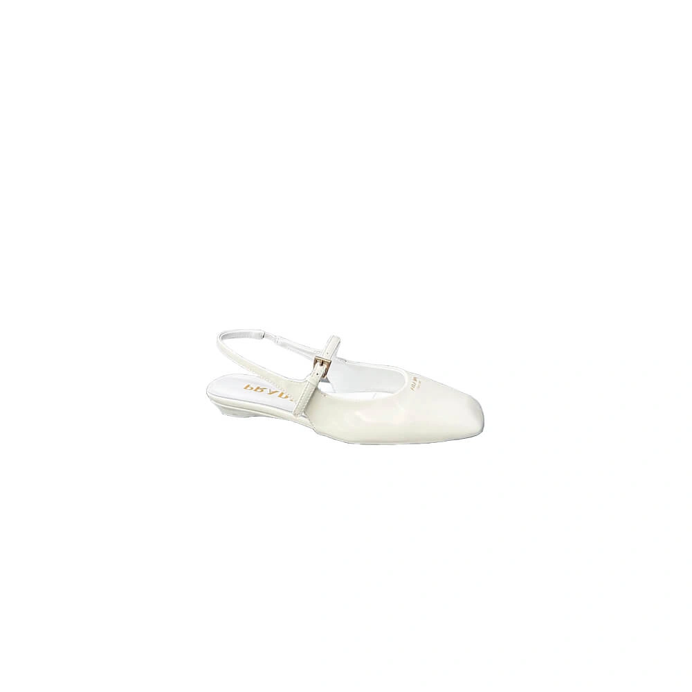 Functional Prada Patent Leather Slingback Ballerinas 3482