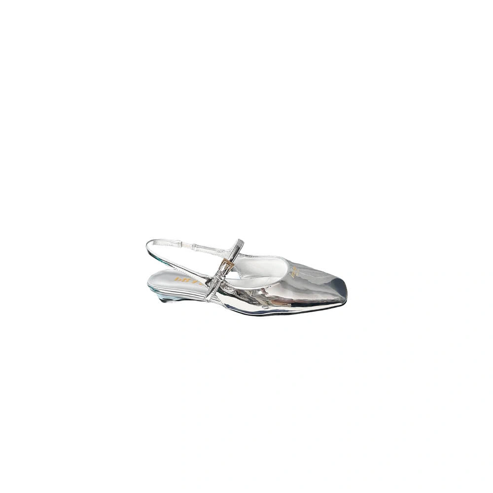 Prada Patent Leather Slingback Ballerinas Unique 3456