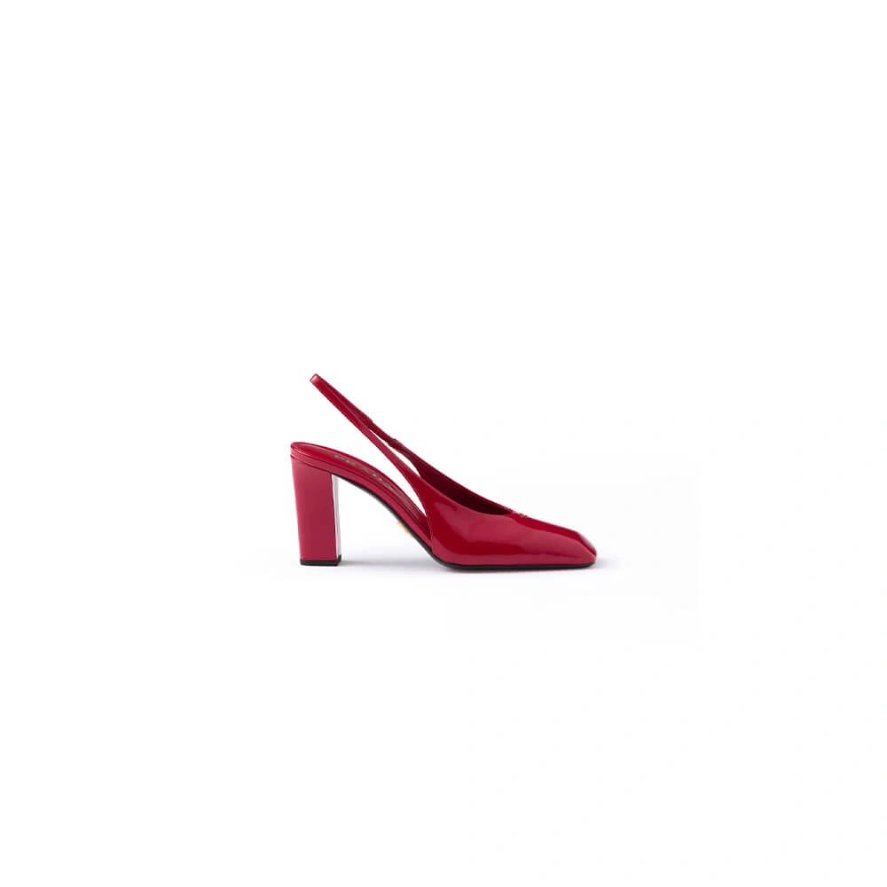 ModernLook Prada Patent Leather Slingback Pumps 85 mm 3464